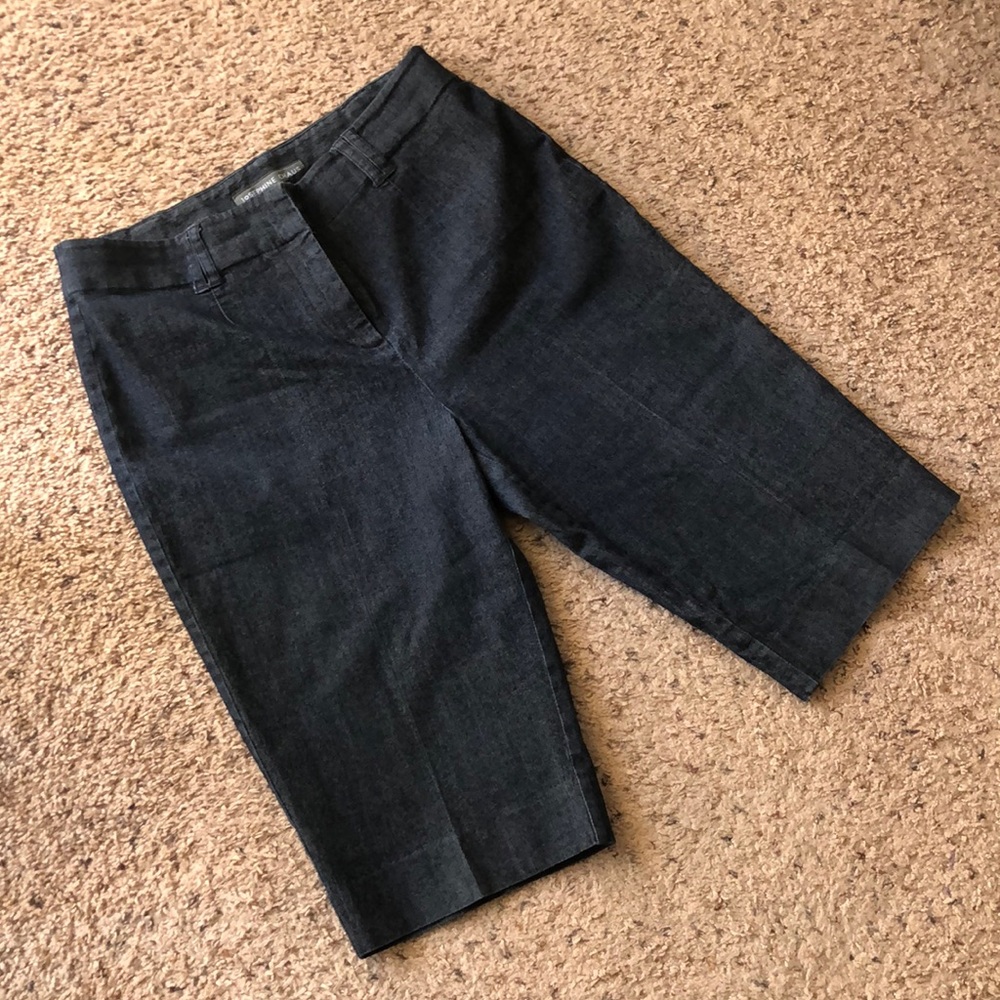 Josephine Chause blue Bermuda shorts, size 8
